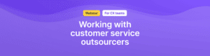 working with customer service outsourcers video thumbnail