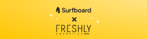 Surfboard and Freshly logos