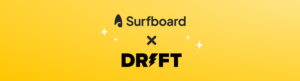 Surfboard and Drift logos