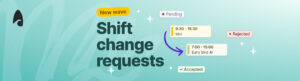 Surfboard shift change requests